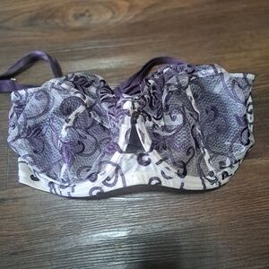 Cacique Purple Lace Women's Intimate Bra
